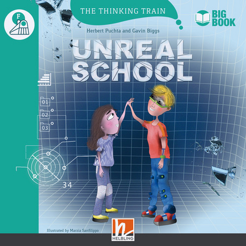 The Thinking Train, Level f / Unreal School (BIG BOOK) - Herbert Puchta, Gavin Biggs