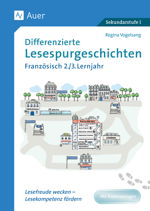 Differenzierte Lesespurgeschichten Französisch 2-3 - Regina Vogelsang