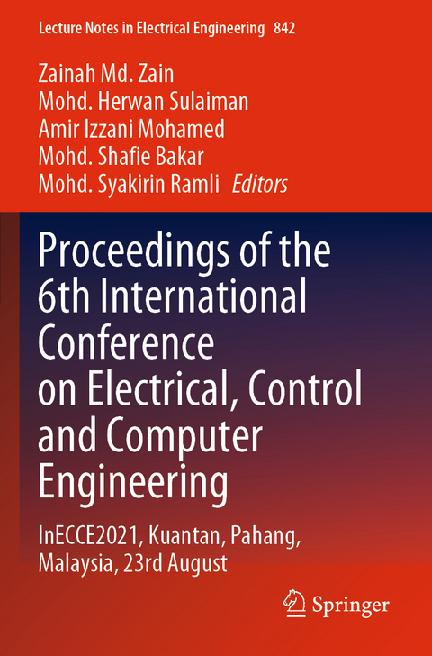 Proceedings of the 6th International Conference on Electrical, Control and Computer Engineering - 