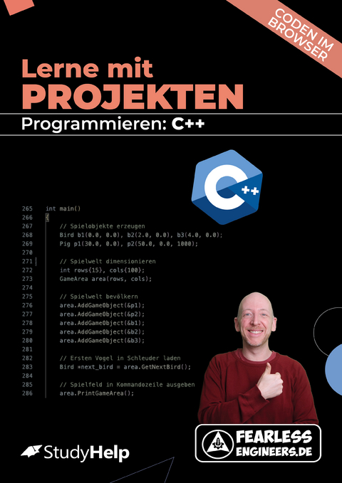 Lerne Programmieren mit Projekten: Einstieg in C++ ohne Vorkenntnisse - Prof. Dr. Andreas Haja