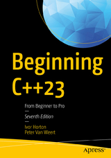 Beginning C++23 - Horton, Ivor; Van Weert, Peter