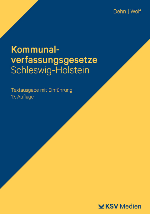 Kommunalverfassungsgesetze Schleswig-Holstein