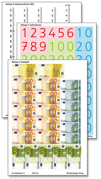 Das Mathebuch 3 – Arbeitsbeilagen (identisch mit 978-3-619-35472-6) - 