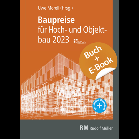 Baupreise für Hochbau und Objektbau 2023 - mit E-Book (PDF) - 