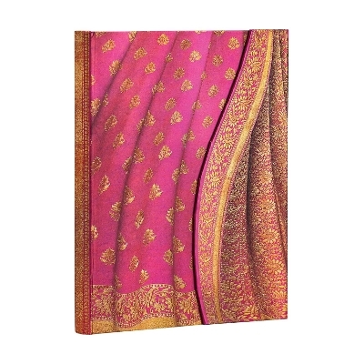 Gulabi (Varanasi Silks and Saris) Midi Lined Hardcover Journal -  Paperblanks