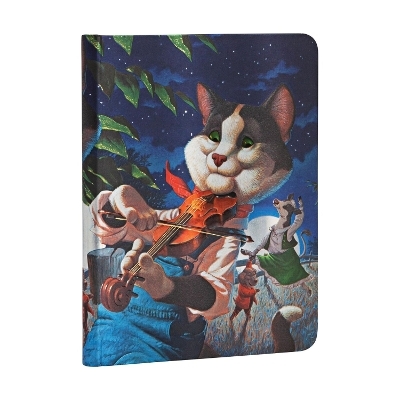 Cat and the Fiddle Lined Hardcover Journal -  Paperblanks