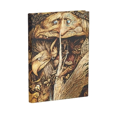 Mischievous Creatures Midi Unlined Hardcover Journal (Elastic Band Closure) -  Paperblanks