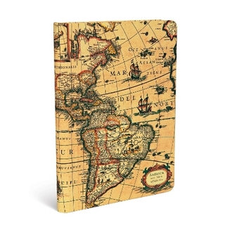 Western Hemisphere Lined Hardcover Journal - Paperblanks