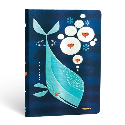 Whale and Friend Unlined Hardcover Journal -  Paperblanks