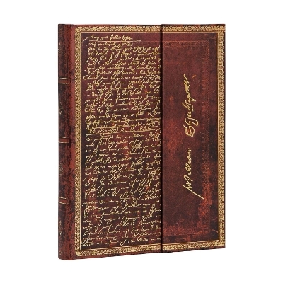 Shakespeare, Sir Thomas More Midi Unlined Hardcover Journal (Wrap Closure) -  Paperblanks