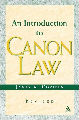 An Introduction to Canon Law Revised Edition - James A. Coriden  JCD JD