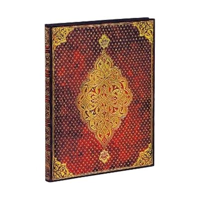 Golden Trefoil Ultra Lined Hardcover Journal (Elastic Band Closure) -  Paperblanks