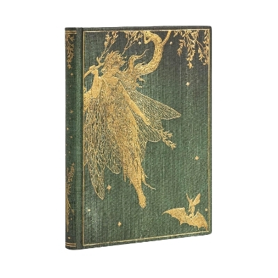 Olive Fairy Midi Unlined Hardcover Journal (Elastic Band Closure) -  Paperblanks