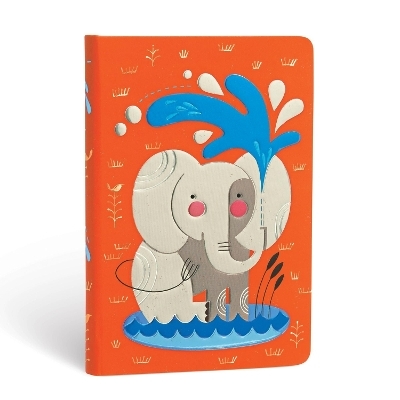 Baby Elephant Mini Unlined Hardcover Journal -  Paperblanks