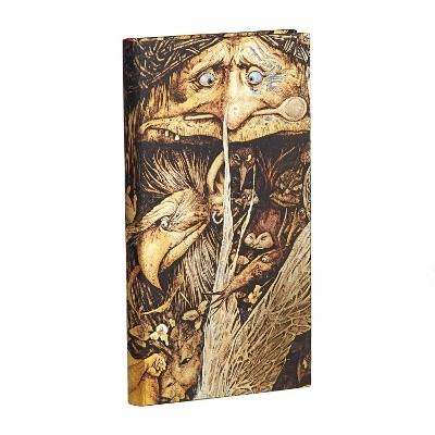 Mischievous Creatures (Brian Froud’s Faerielands) Slim Lined Journal (Elastic Band Closure) -  Paperblanks