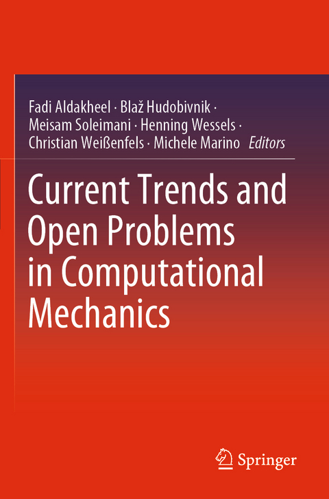 Current Trends and Open Problems in Computational Mechanics - 