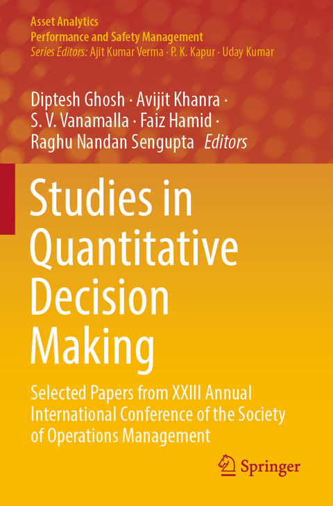 Studies in Quantitative Decision Making - 