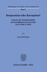 Kooperation oder Korruption? - Anna Isabel Berger