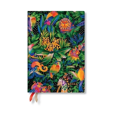 Jungle Song (Whimsical Creations) Midi 12-month Dayplanner 2024 -  Paperblanks