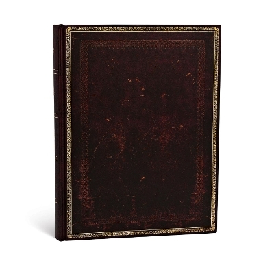 Black Moroccan (Old Leather Collection) Ultra Lined Hardcover Journal -  Paperblanks