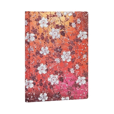 Sakura (Katagami Florals) Midi Lined Hardcover Journal -  Paperblanks