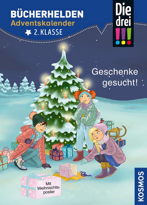 Die drei !!!, Bücherhelden 2. Klasse, Adventskalender, Geschenke gesucht! - Anne Scheller