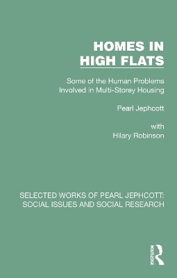 Homes in High Flats - Pearl Jephcott