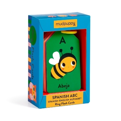 Spanish-English ABC Ring Flash Cards -  MUDPUPPY