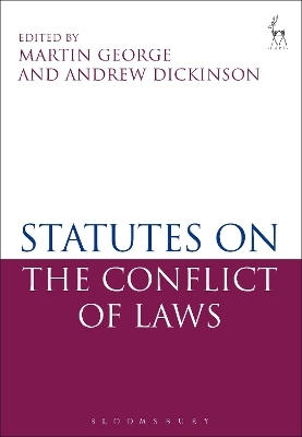 Statutes on the Conflict of Laws - 