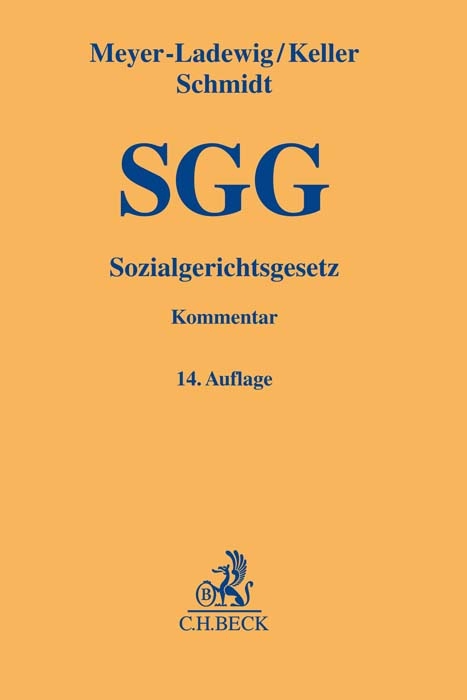 Sozialgerichtsgesetz - Jens Meyer-Ladewig