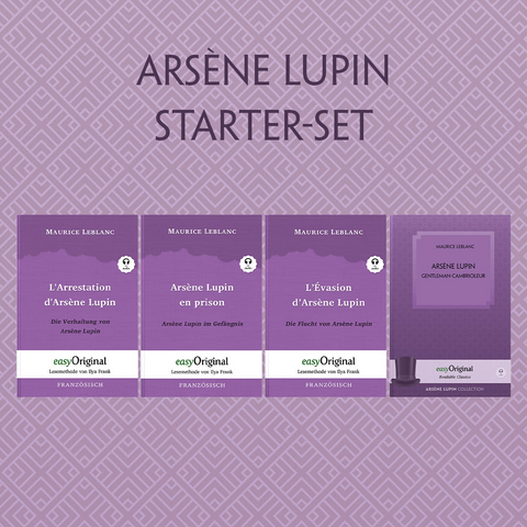 Arsène Lupin, gentleman-cambrioleur (mit Audio-Online) - Starter-Set - Maurice Leblanc