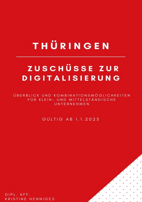 Thüringen - Zuschüsse zur Digitalisierung - Kristine Henniges