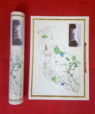 Aston Manor 1796 - Old map Supplied in a Clear Two Part Screw Presentation Tube - Print Size 45cm x 32cm -  Mapseeker Archive Publishing Ltd