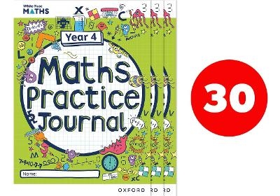 White Rose Maths Practice Journals Year 4 Workbooks: Pack of 30 - Mary-Kate Connolly