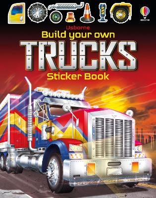 Build Your Own Trucks Sticker Book - Simon Tudhope