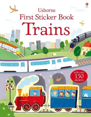 First Sticker Book Trains - Sam Taplin