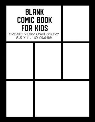 Blank Comic Book for Kids -  The Whodunit Creative Design