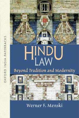 Hindu law - Werner F. Menski