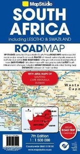 Road map South Africa - MapStudio, MapStudio