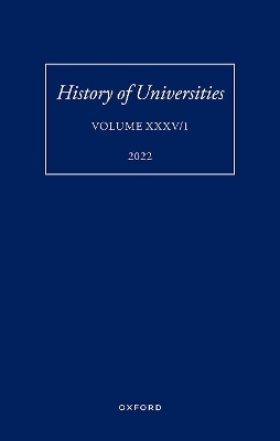 History of Universities XXXV / 1