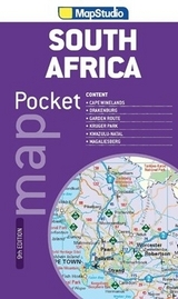 Pocket map South Africa - Map Studio