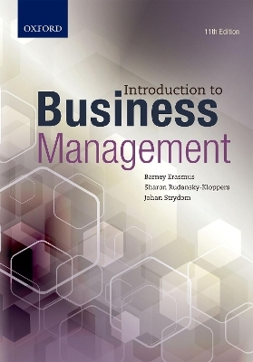 Introduction to Business Management - Badenhorst-Weiss Badenhorst-Weiss, Tersia Botha, Michael Cant, Mari Jansen van Rensburg, Louis Krüger