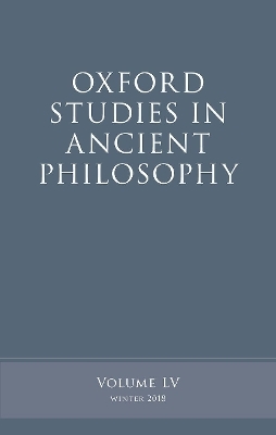 Oxford Studies in Ancient Philosophy, Volume 55 - 