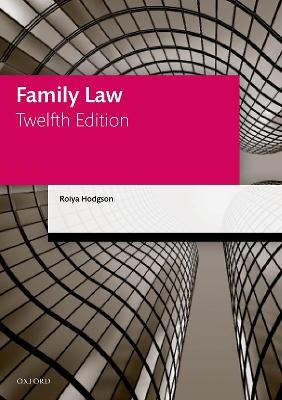 Family Law - Roiya Hodgson