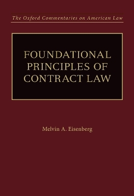 Foundational Principles of Contract Law - Melvin A. Eisenberg