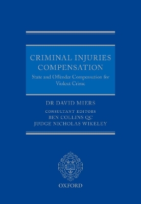 Criminal Injuries Compensation - David Miers