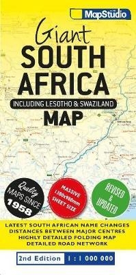 Giant South Africa map - MapStudio MapStudio