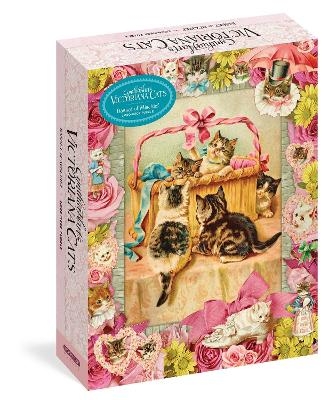 Cynthia Hart's Victoriana Cats: Basket of Mischief 1,000-Piece Puzzle - Cynthia Hart