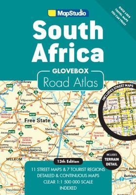 Road Atlas South Africa Glovebox - MapStudio MapStudio