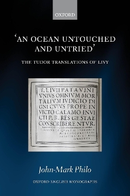 An Ocean Untouched and Untried - John-Mark Philo